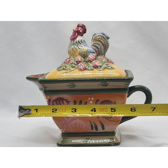 Danna Cullen Designs Zrike Pottery Chanticleer Rooster - Picture 11 of 12